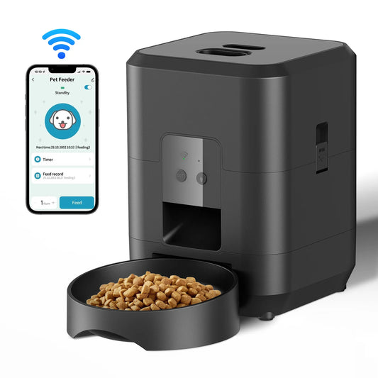 Revolutionize Your Pet Feeding Routine with the HEYBO Smart Pet Feeder - 2L Automatic Solution for Cats & Small Dogs!